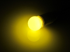 Лампа для белт-лайт LED G45 220V-240V Yellow, жёлтый